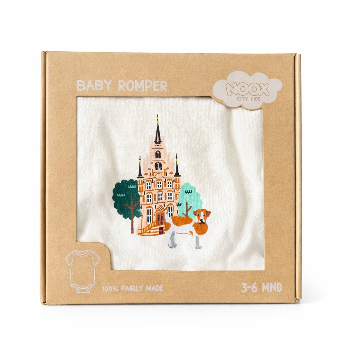 Romper Gouda 100% zacht katoen en fairly made