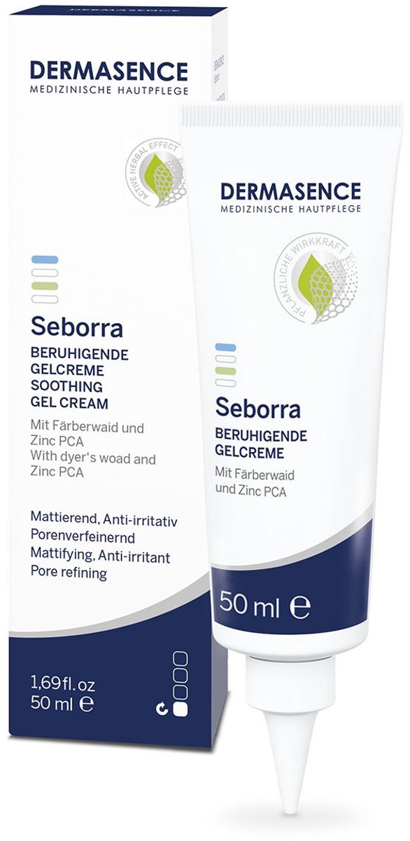 DERMASENCE Seborra beruhigende Gelcreme mattierend, anti-irritativ und Poren verfeinernd, 50 ml Creme