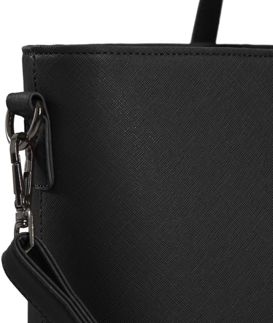 Sac à main et bandoulière Daniel Ray Lithgow, compartiment pour ordinateur portable 15,6 pouces, idéal École et le travail, fourre-tout, Zwart