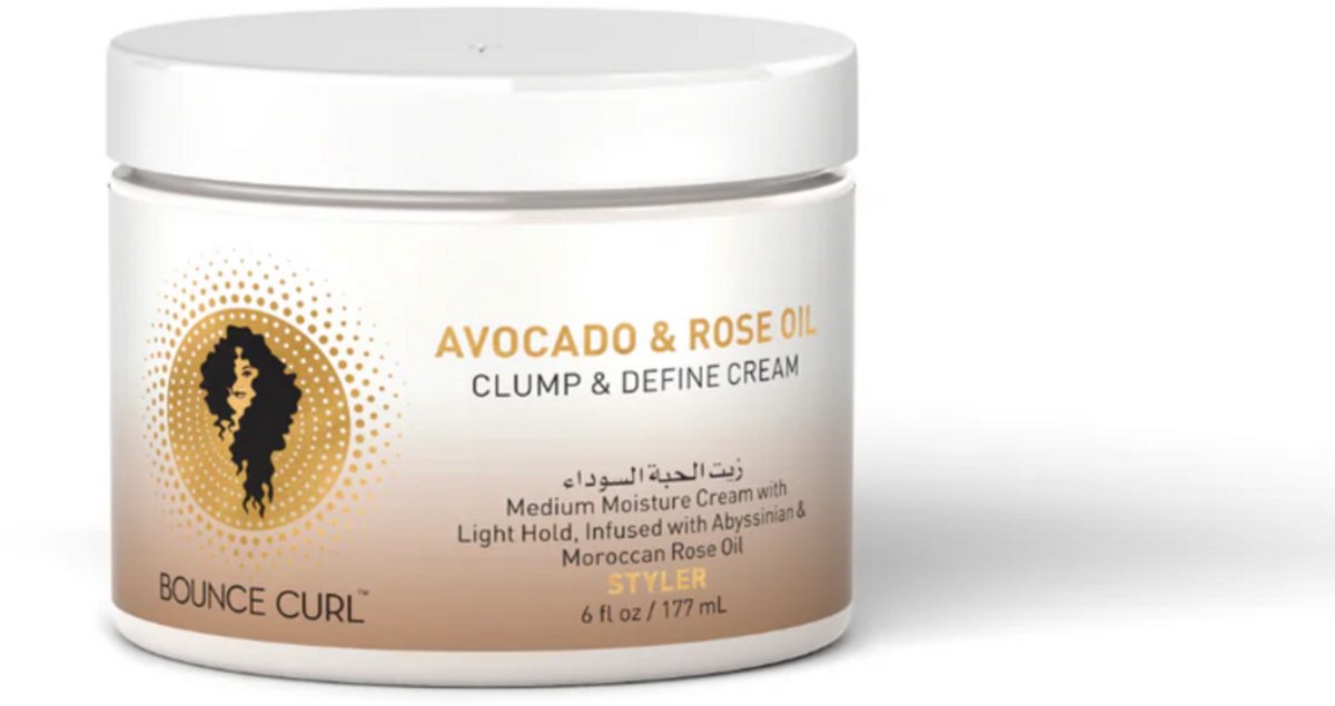 Bounce Curl Avocado & Rose oil Clump & Define Cream