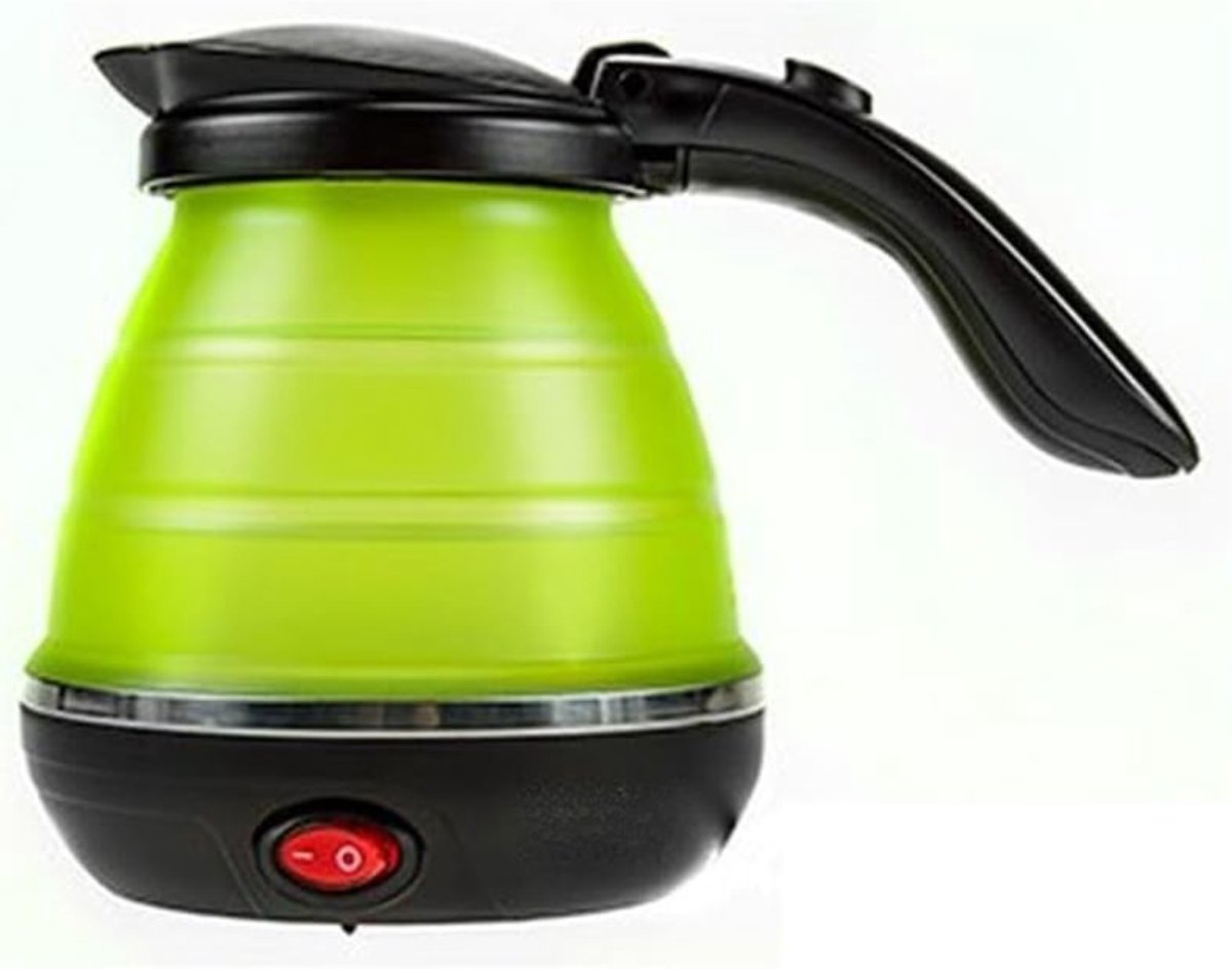 Zyrex® Waterkoker camping - Waterkoker klein - Waterkoker reis - Groen- 30cm x 30cm x 10cm