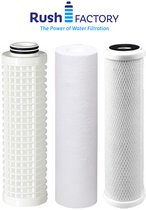 Set Of 3 Filter Cartridges For Trio Uf Ft82 - Ft83 And Ft91 Sink Filter