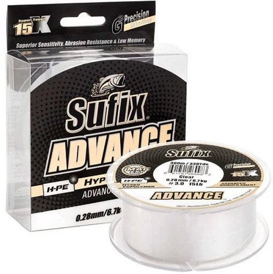 Sufix Advance clear - 300 m - 0.23 mm van Merkloos — afbeelding 5