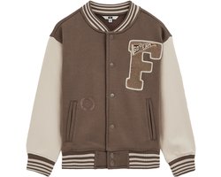 WE Fashion Jongens bomberjack met patches