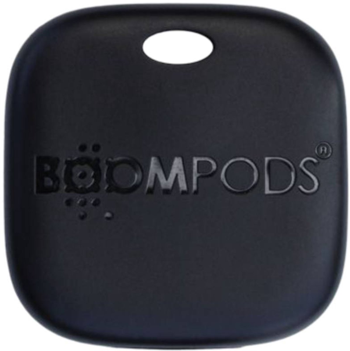 Boompods, Bluetooth Tracker geschikt voor Boomtag - Oplaadbaar, Zwart