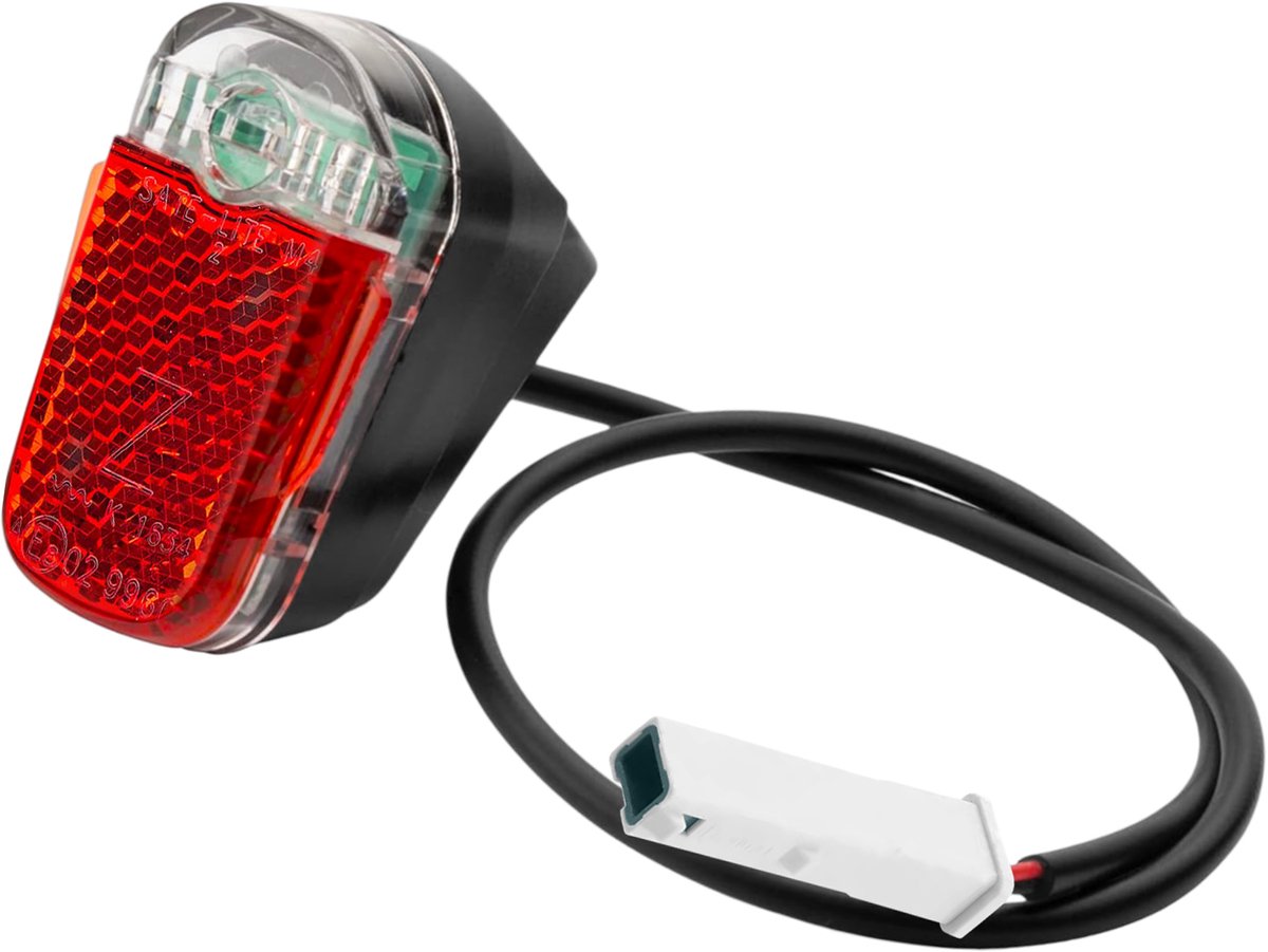 Segway-Ninebot, LED-staartlicht voor Ninebot G30 Power Light, Zwart / Rood
