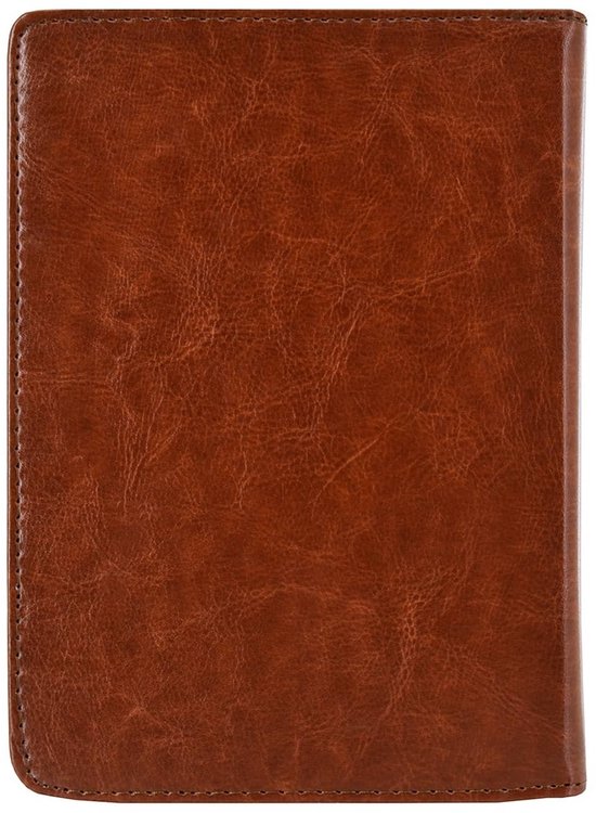 Luxe Hoes Geschikt voor Pocketbook Inkpad 4 Beschermhoes Cover Cognac Bruin van KW-Commerce — afbeelding 3