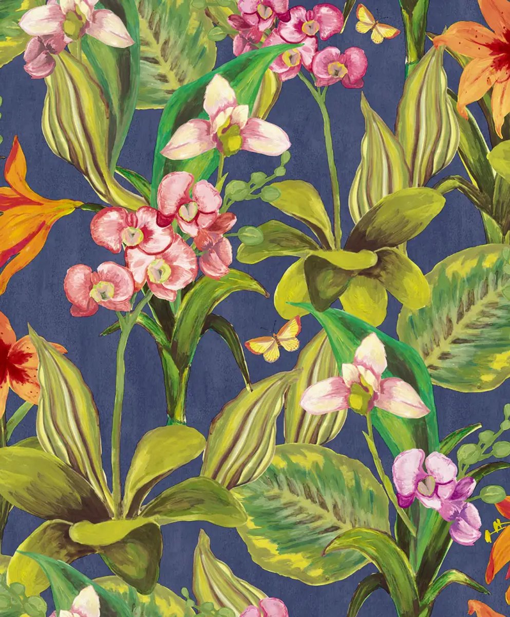 HookedOnWalls Breeze Orchidea behang BR24081