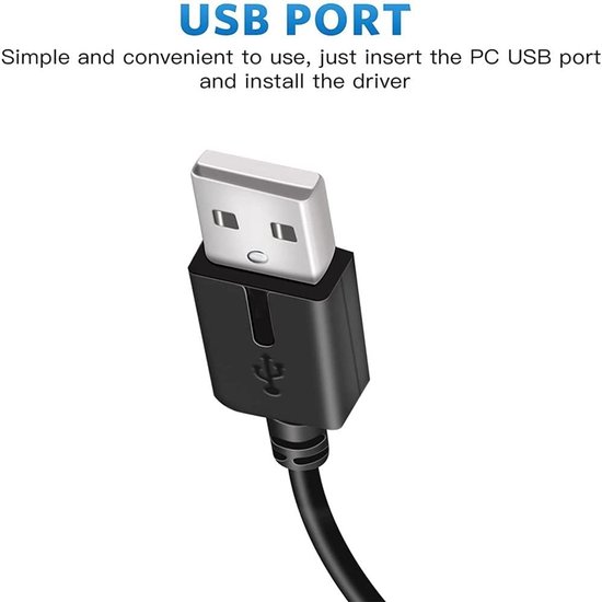 Controller Adapter - Console Converter - Gaming PC - Dubbele Vibratie Feedback - 46 x 44 x 15 mm van Merkloos — afbeelding 5