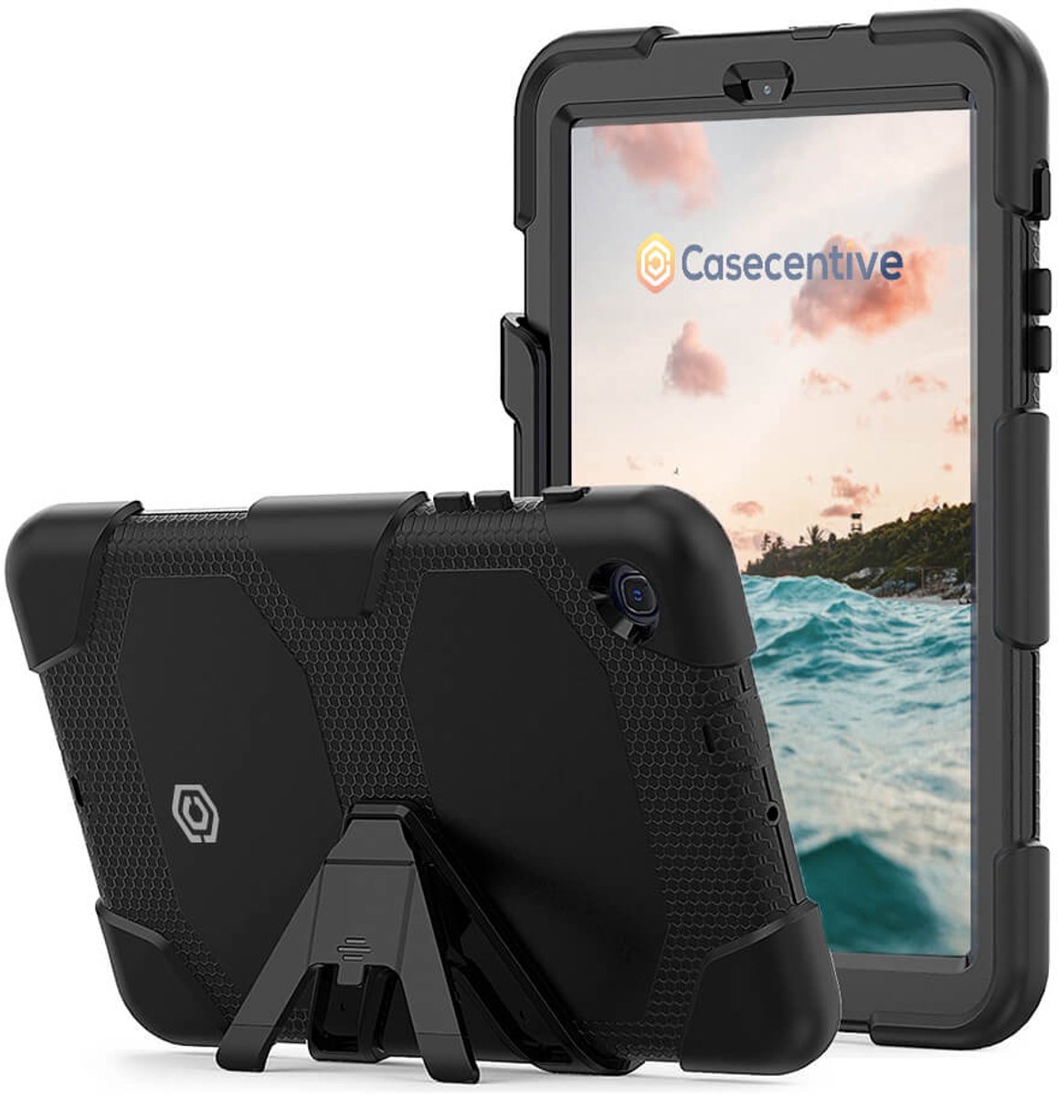 Casecentive Ultimate Hardcase Galaxy Tab A 8.4 2020 zwart
