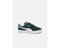 Puma Suede XL - Sneakers - Groen/Wit - Maat 37 - Dames