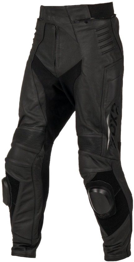 MOTOBLOUZ Motorbroek MONZO Mannen Zwart XS CE-gekeurd