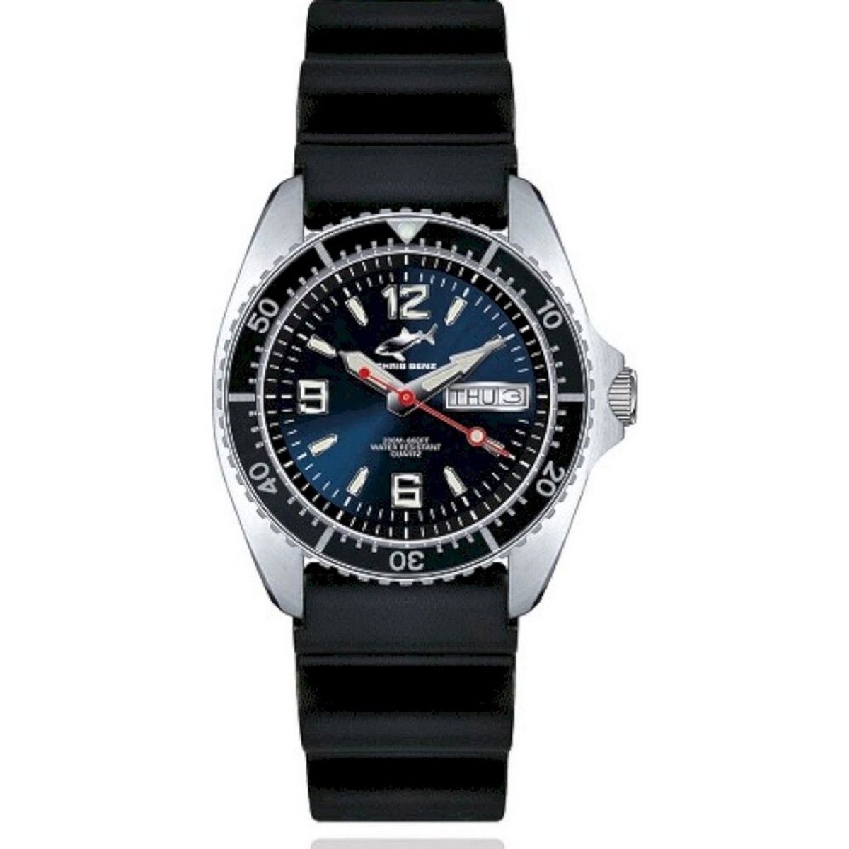 Chris Benz Dames, Heren, Unisexhorloge CBM-B-KB-SW