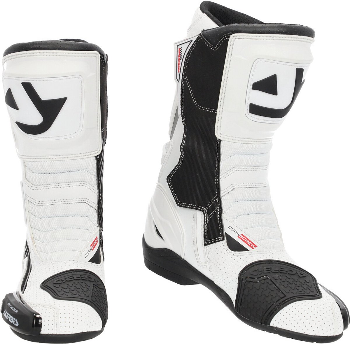 Acerbis Corkscrew Witte Laarzen - Laars