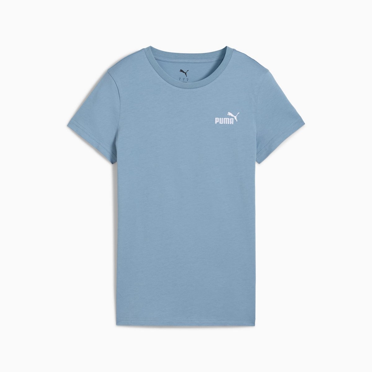 Puma T-shirt Dames Ess Small No. 1 logo Tee Blauw