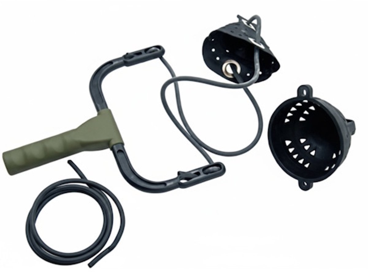 Soul Multi Pult Kit – Complete voerkatapult met soft en hard cup + reserve elastiek