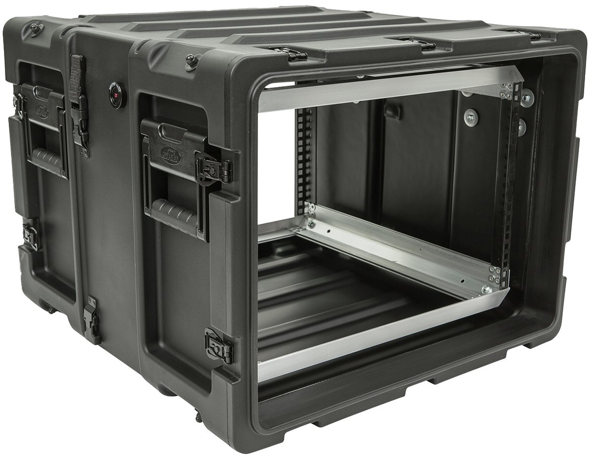 SKB - 3RS Series - 7U Niet-Verwijderbare Shock Rack - Zwart - 20-inch diep