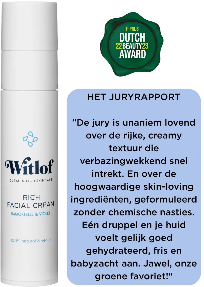 Witlof Skincare Rich Gezichtscrème 50ml