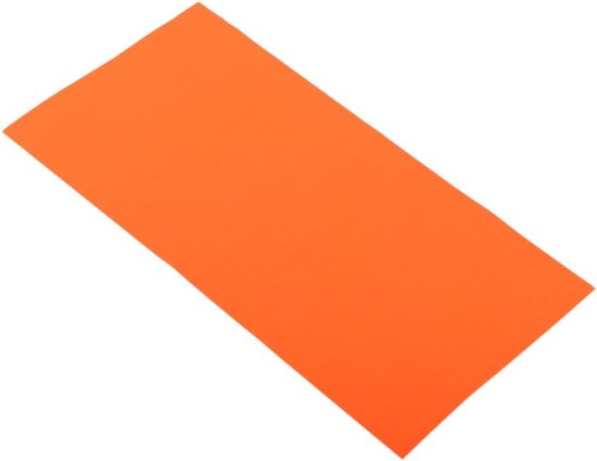Reparatie Patch - Zelfklevende Sticker - Tent en Kleding - Waterdicht Polyester - 20x10 cm - Oranje van Merkloos — afbeelding 4