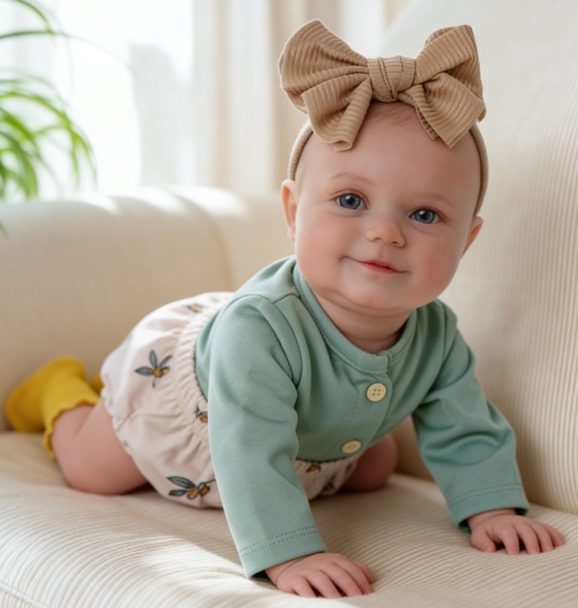 Levensechte Reborn Babypop - 50 cm Zachte Vinyl Pasgeboren Baby Pop met Lieve Glimlach - Handgemaakt Realistisch Speelgoed