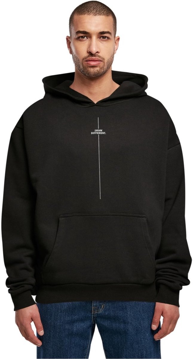 Merchcode - Think Different Ultra Heavy Hoodie/trui - XXL - Zwart