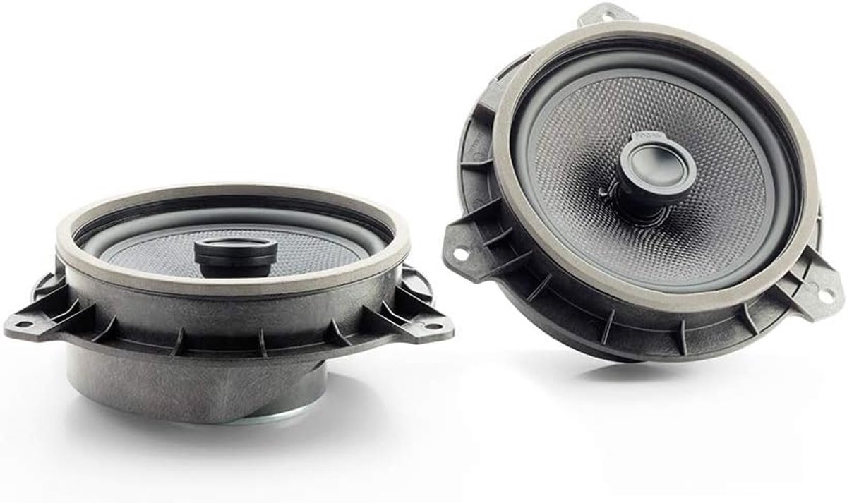 Auto Luidsprekers - Coaxiale Set - Verbeter Muziek - Eenvoudige Integratie - 165 cm - Zwart