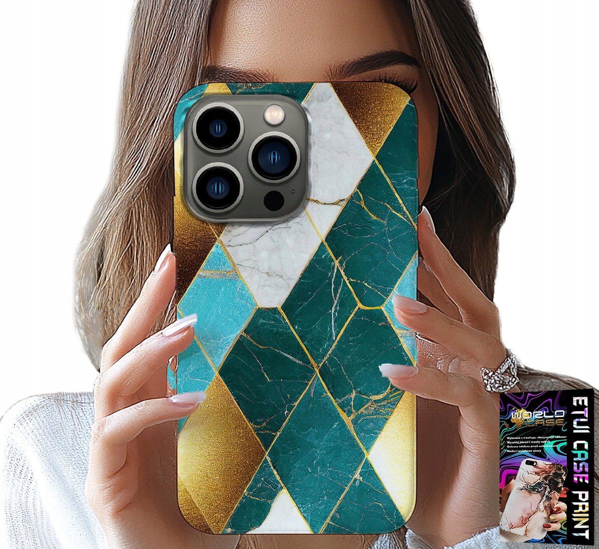 HOESJE VOOR IPHONE 14 PRO MAX - ELEGANT EN MODIEUS DESIGN HOESJE + FILM