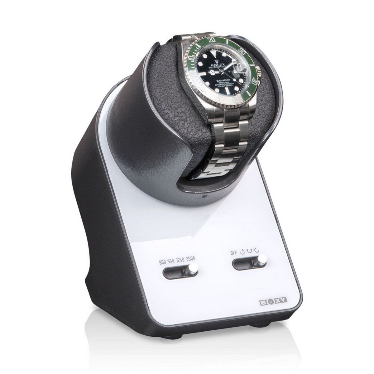 Beco - 70002-153.151 - Horlogeopwinder - Boxy BLDC Nachtkastje Enkel - Wit