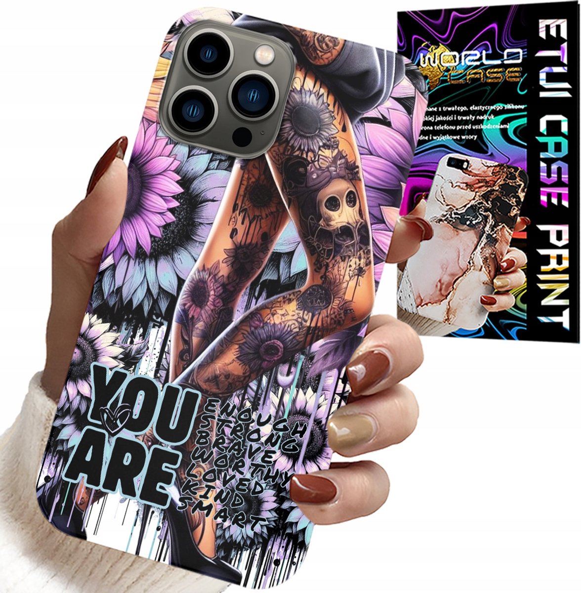 iPhone 12 Pro hoesje - Vrouwelijke designs: Jij bent een vrouw met een tattoo.
