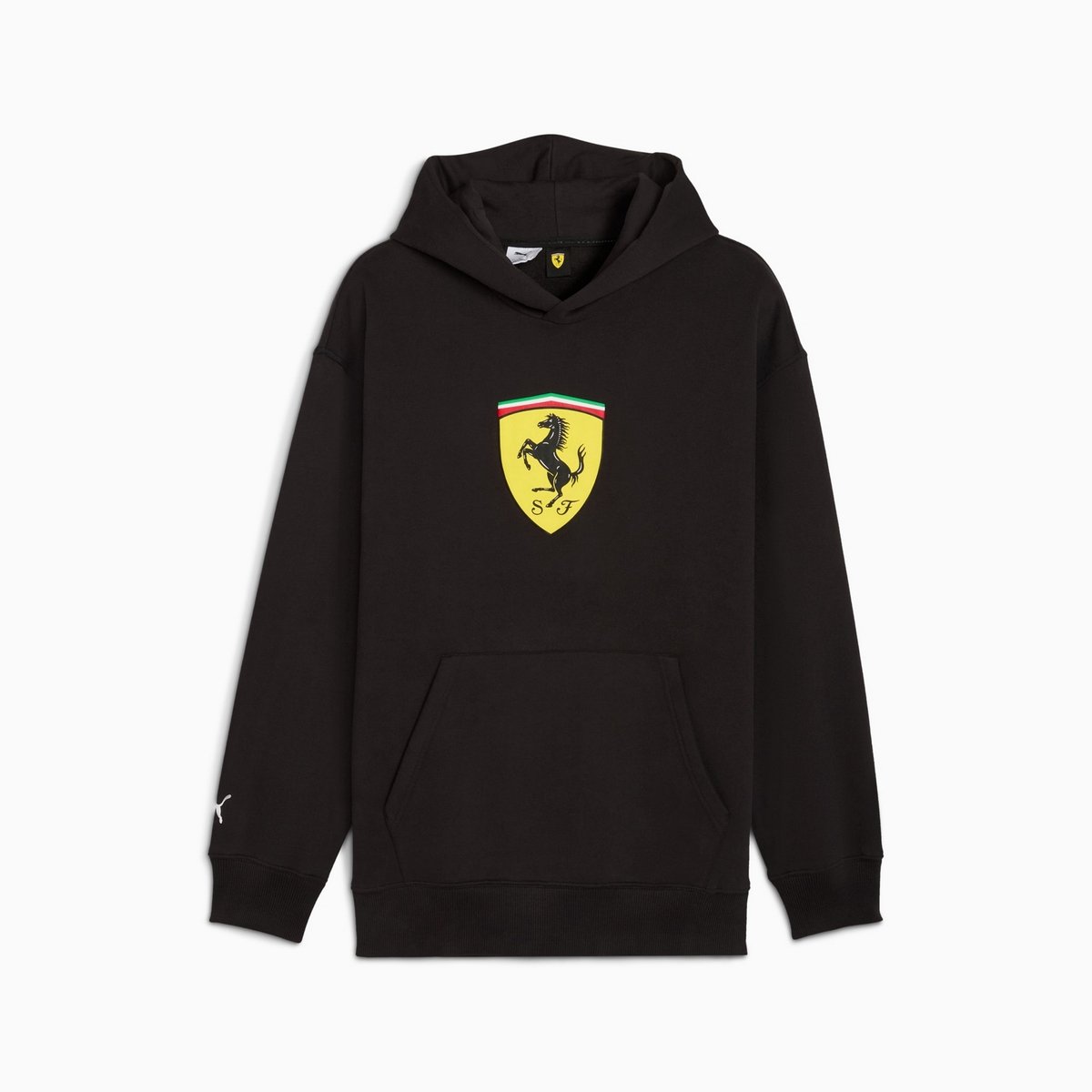PUMA SWEATSHIRT FERRARI SPORTSWEAR SHIELD 63278701 r L Zwart