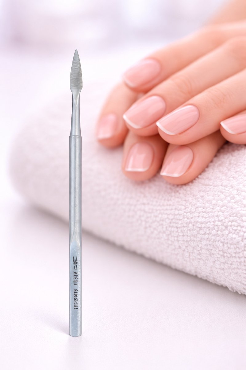 Belux Surgical Instruments /Professionele Nagelreiniger – Dubbelzijdig – RVS – Manicure & Pedicure Tool – Precisie Nail Cleaner