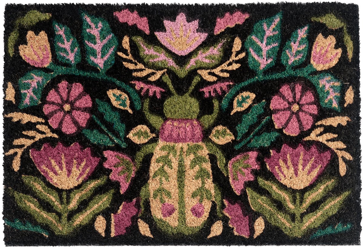 Beliani SELAWIK - Deurmat - Meerkleurig - 50 x 80 cm - Kokos
