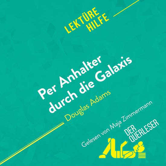 Per Anhalter durch die Galaxis von Douglas Adams (Lektürehi ... - cover
