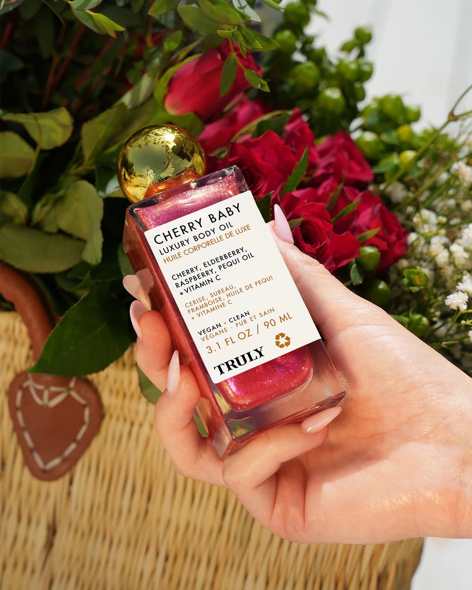 Truly Beauty Luxury Body Oil – Cherry Baby – 90 ml