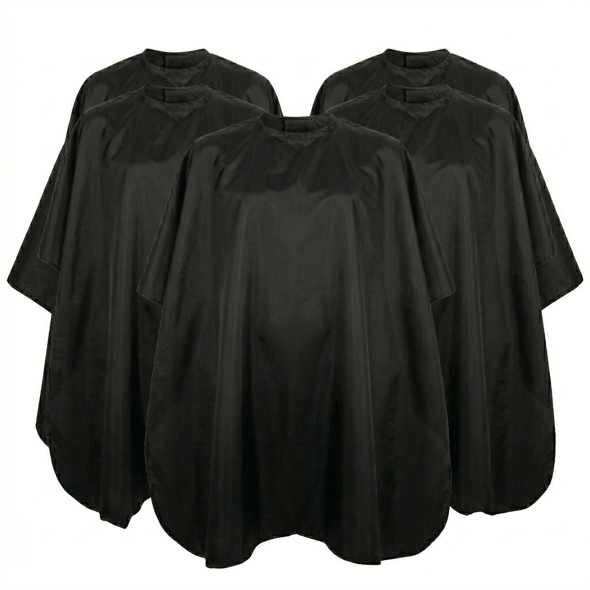 Consumerce® Kappersmantel Waterbestendig - 5 Stuks - Volwassenen & Kinderen - Kapmantel - Kappersschort - Kapper Spullen - Kapperscape - Mantel - Schort - Barber Cape