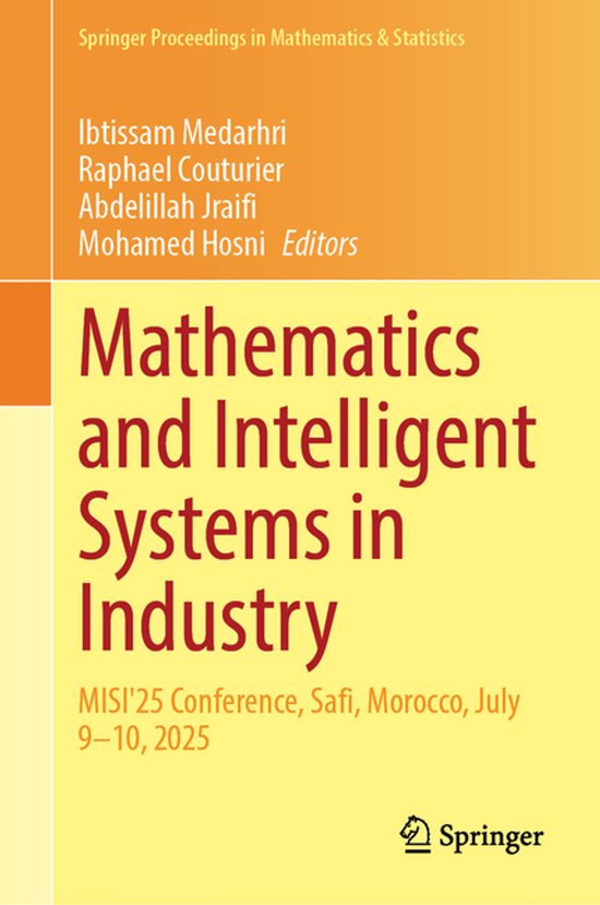 Springer Proceedings in Mathematics & Statistics534- Mathema ... - cover