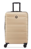 Delsey Air Armour Uitbreidbare Middelgrote Koffer 68 cm – 77L – TSA Slot – 4 Dubbele Wielen – Warm Sand