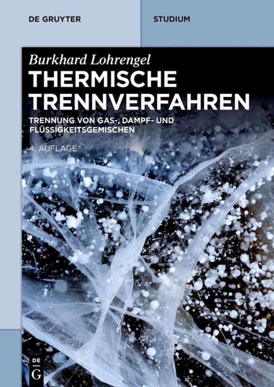 de Gruyter Studium- Thermische Trennverfahren