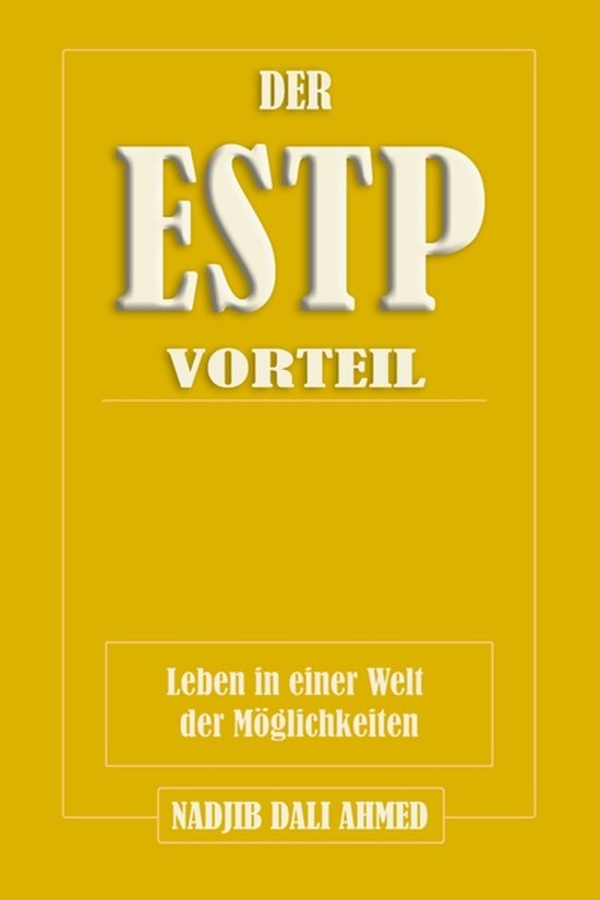 Der Mbti-Vorteil-Der Estp-Vorteil - cover