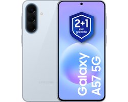 Samsung Galaxy A57 5G - 256GB - Awesome Icyblue + 1 jaar extra garantie
