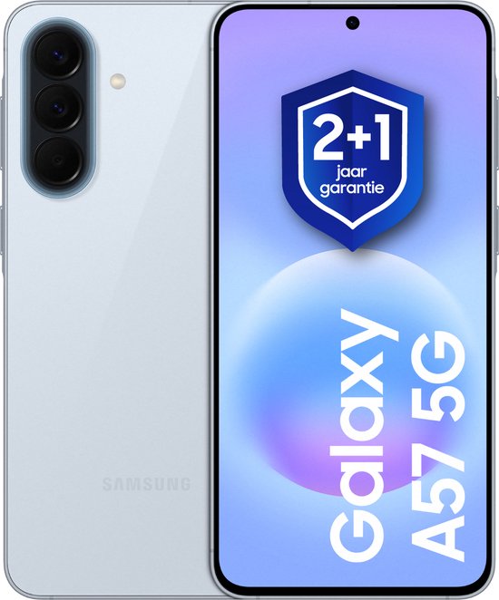 Samsung Galaxy A57 5G - 256GB - Awesome Icyblue + 1 jaar extra garantie