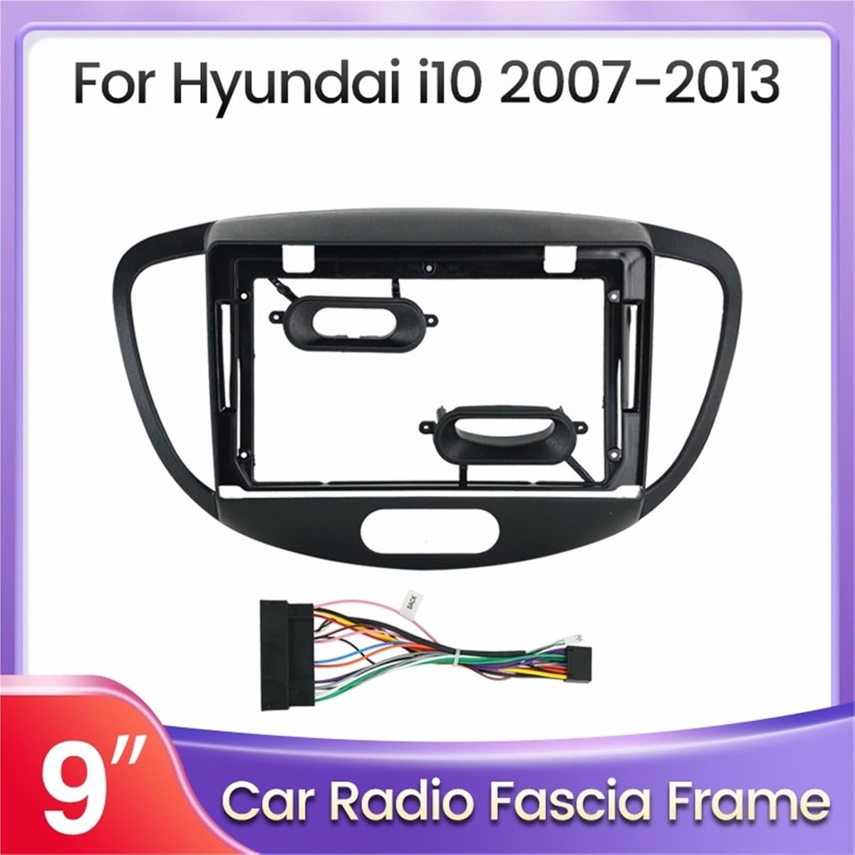 Autoradio Paneel - Montageframe Stereo - Auto Installatie - Specifiek Ontwerp - 9 Inch