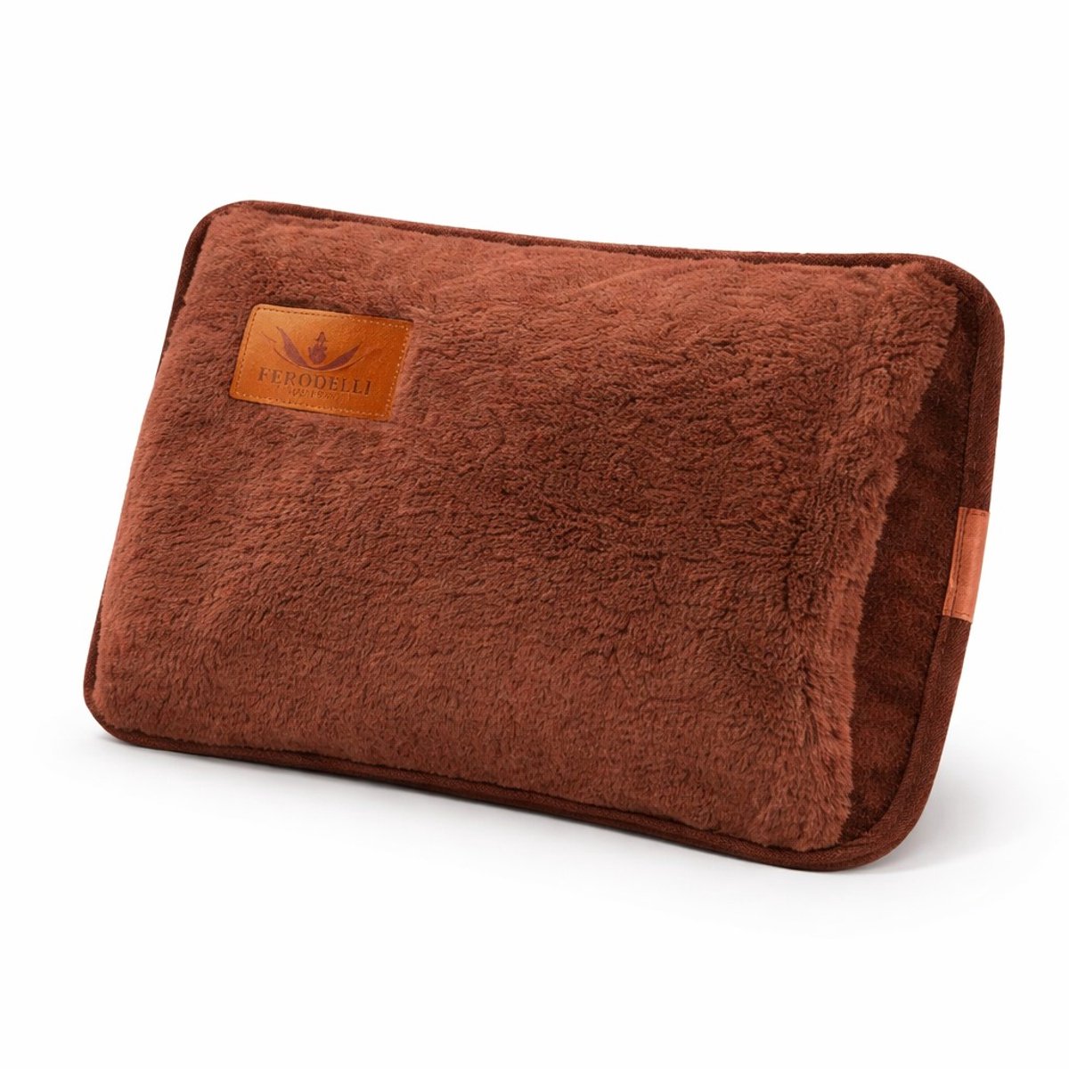 Bol.com Ferodelli Elektrische Kruik - Oplaadbare Kruik - Warmtekussen - Elektrische Warmtekruik - Warmwaterkruik - Water - Met H... aanbieding