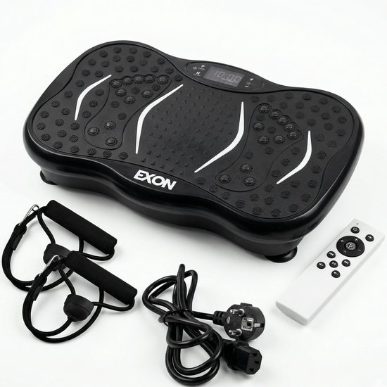 3D Crazy Fit trilplaat, oscillatie en pulsatie met dubbele motor, 80