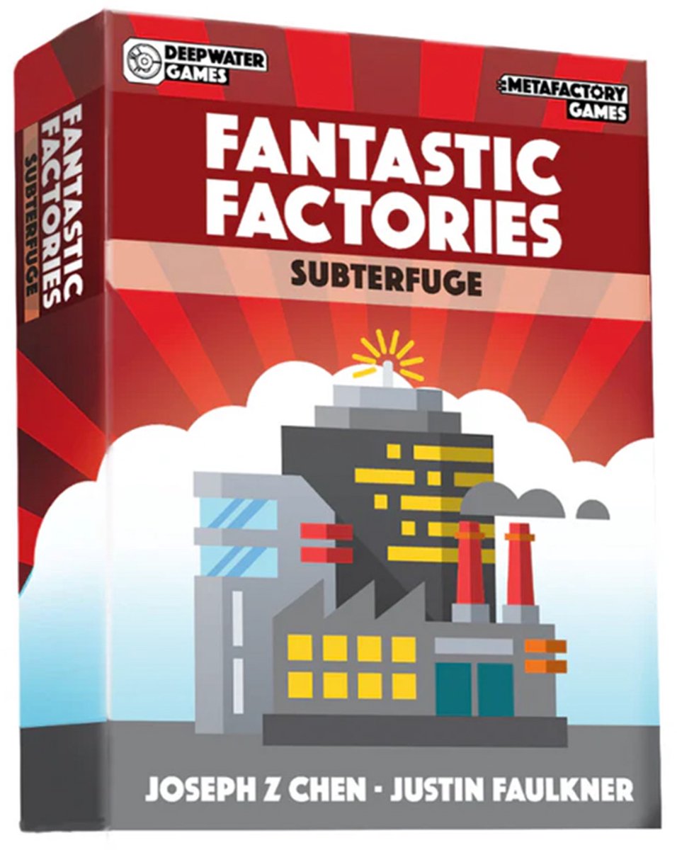 Fantastic Factories: Subterfuge Expansion - Bordspel Uitbreiding - Engels