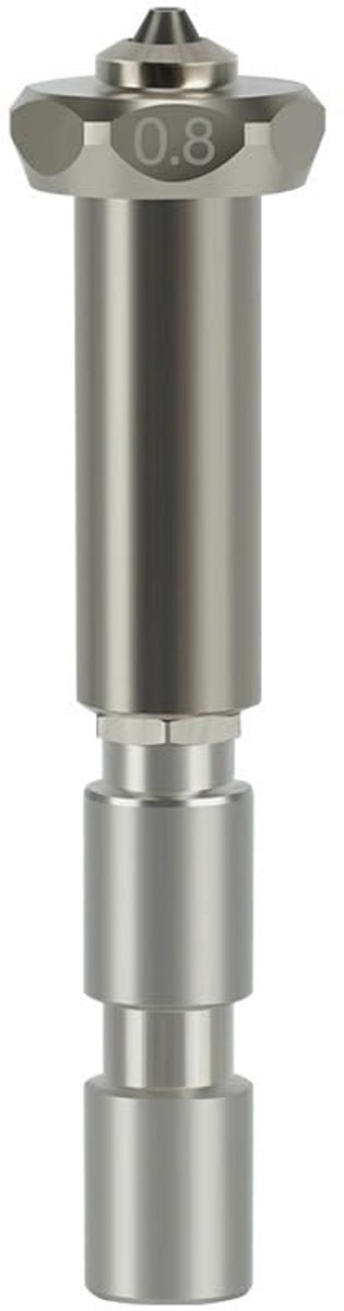 3D Printer Mondstuk - Gehard Staal - Precisie Afdrukken - Duurzaam Ontwerp - 08 mm