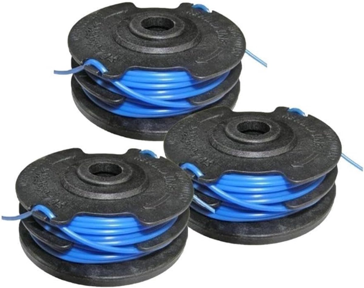 Vervangende Draadspoel - Trimmer Spoel - Gras Trimmen - Dubbele Lijn - 3 Pack 2x5m