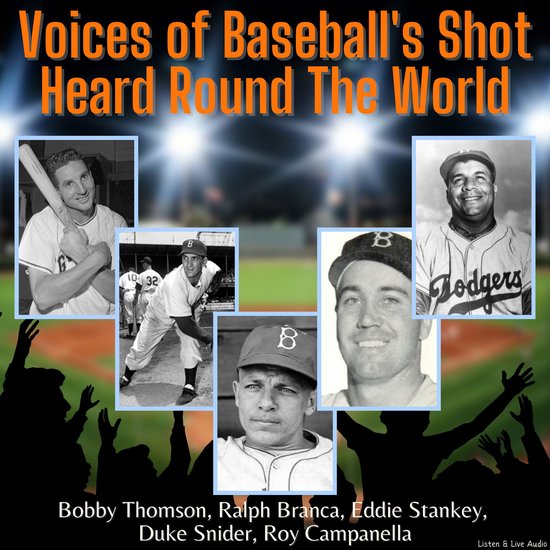 Voices of Baseball's Shot Heard Round The World - cover