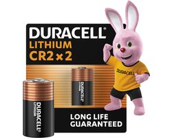 Duracell CR2 lithium batterij - 3V, CR15H270 - 2 stuks