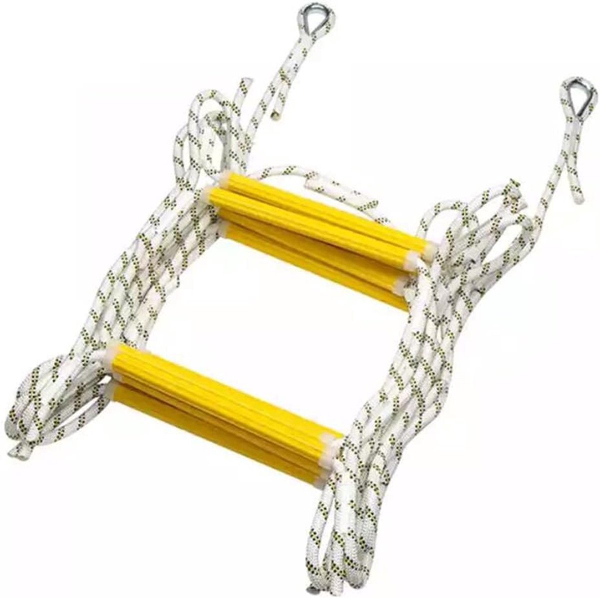 Noodladder Touwladder - Evacuatie Klimtouw - Veilige Ontsnapping - Brandvertragend Materiaal - 5 Meter Lengte